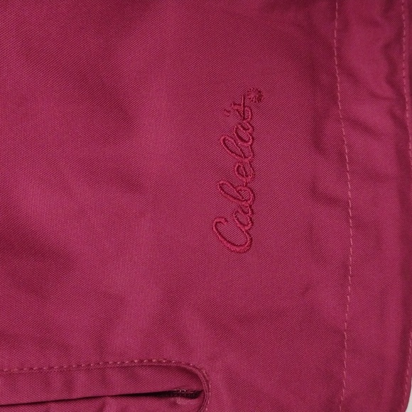 Cabela's Women's Red Hooded Jacket Size L - Picture 3 of 16